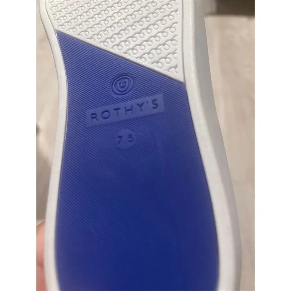Rothy’s the maritime stitch size 7.5 woman's slip on sneakers